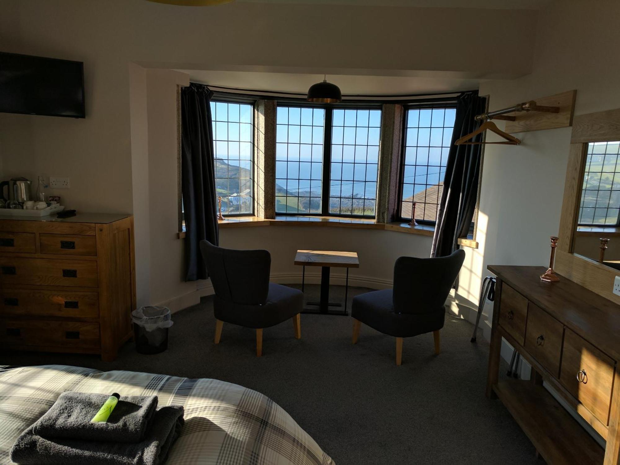 ホテル Widemouth Manor バッド 部屋 写真