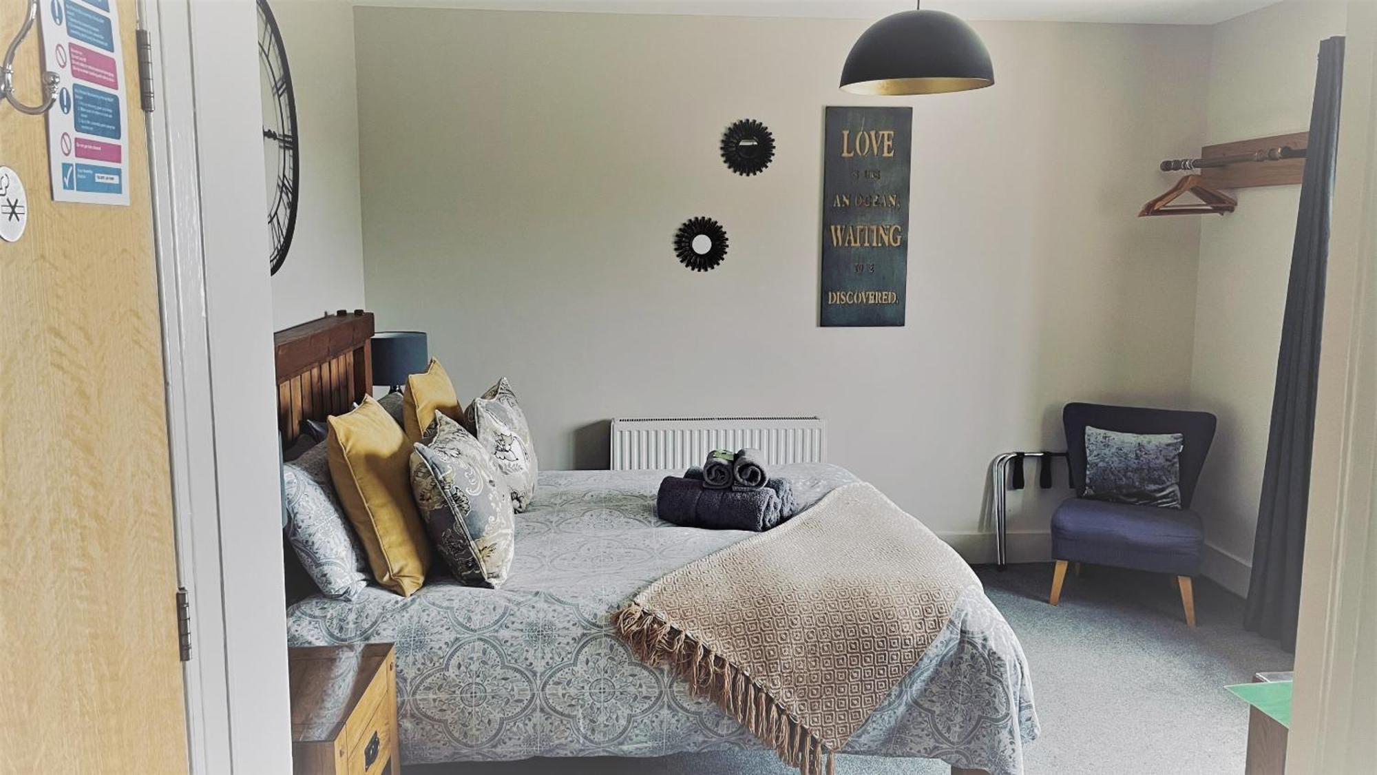 ホテル Widemouth Manor バッド 部屋 写真